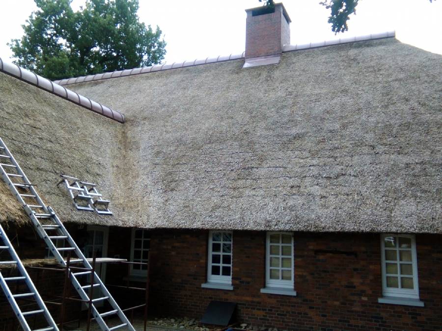 Dachy z trzciny renowacja dachów